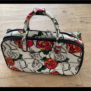 Rose Print Luggage